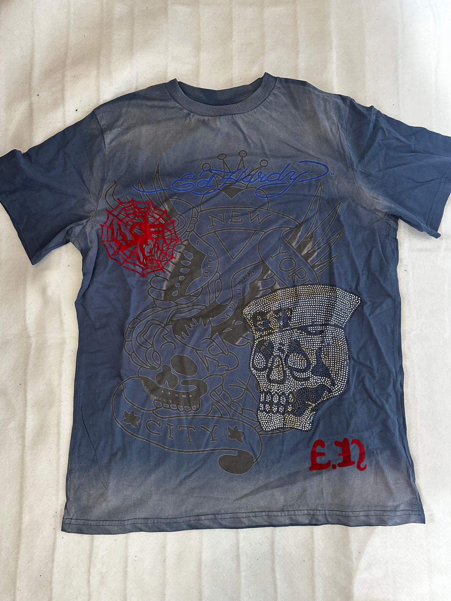 Diamonted Ed Hardy Tee