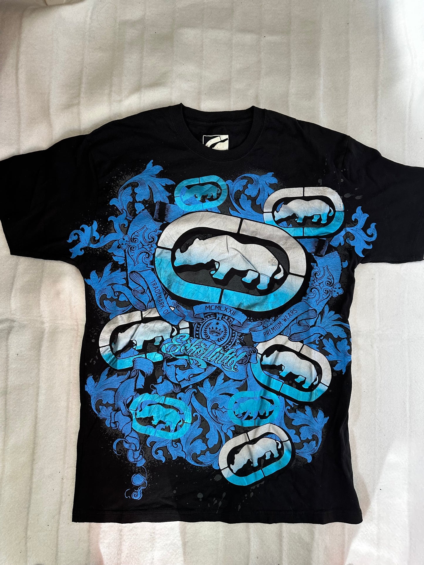 ECKO UNLTD Shiny Blue Tee