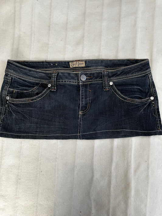 Earl Jean Mini Skirt 12’