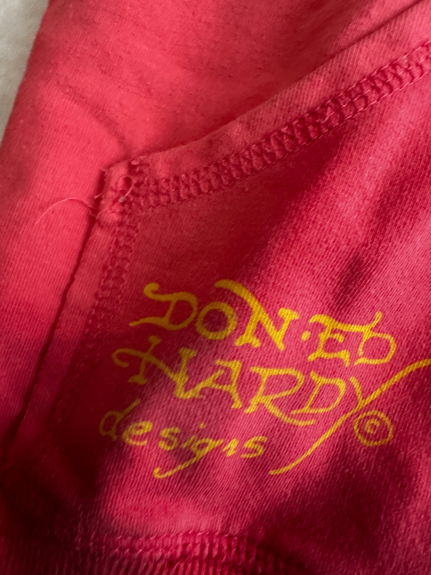 Pink/Peach Diamonted Ed Hardy Jacket