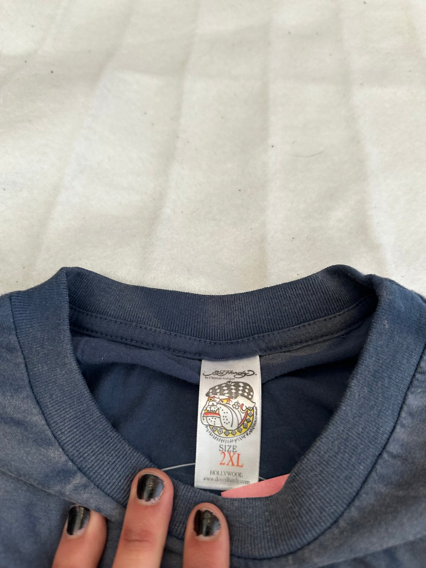 Diamonted Ed Hardy Tee