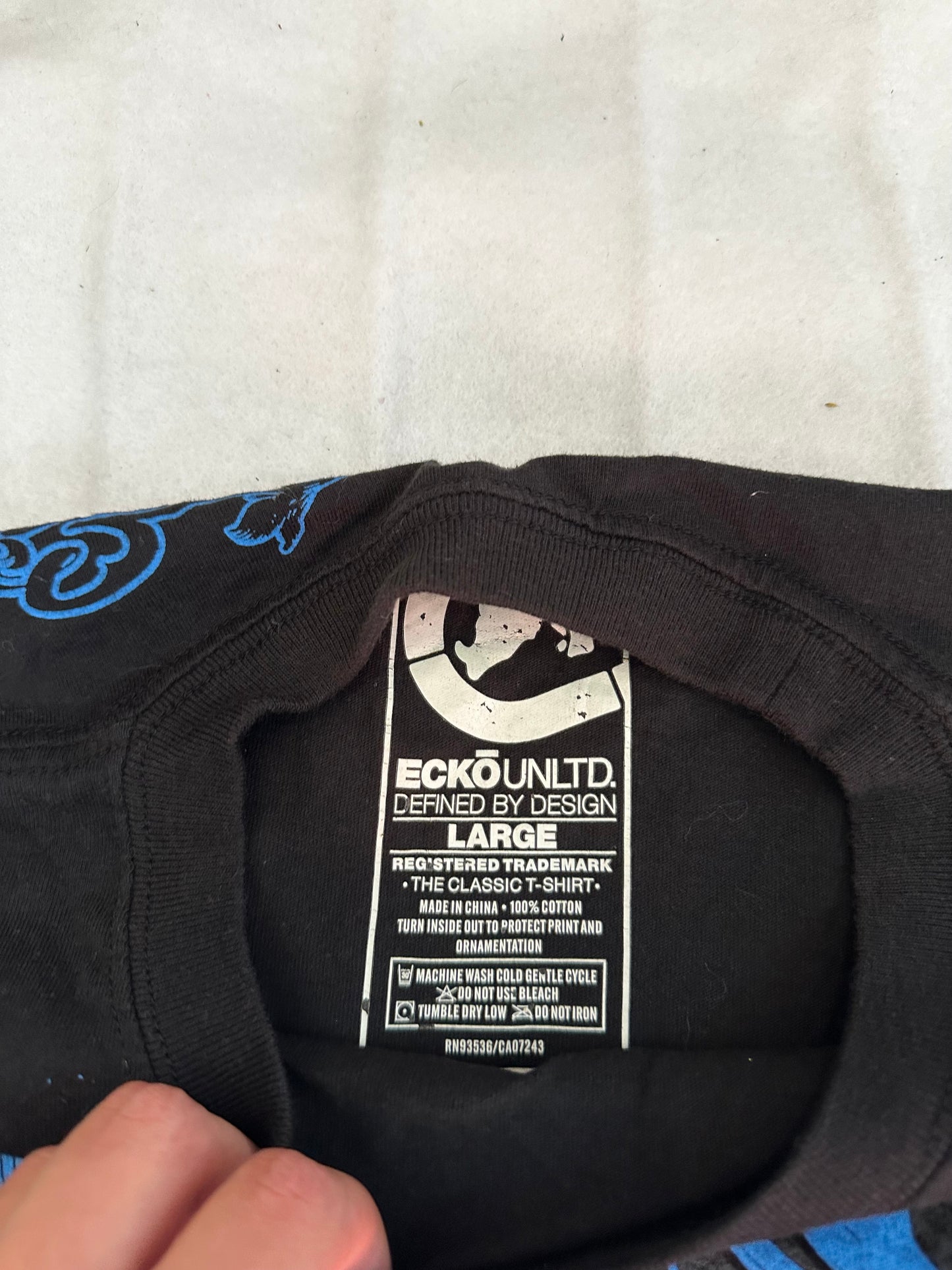 ECKO UNLTD Shiny Blue Tee