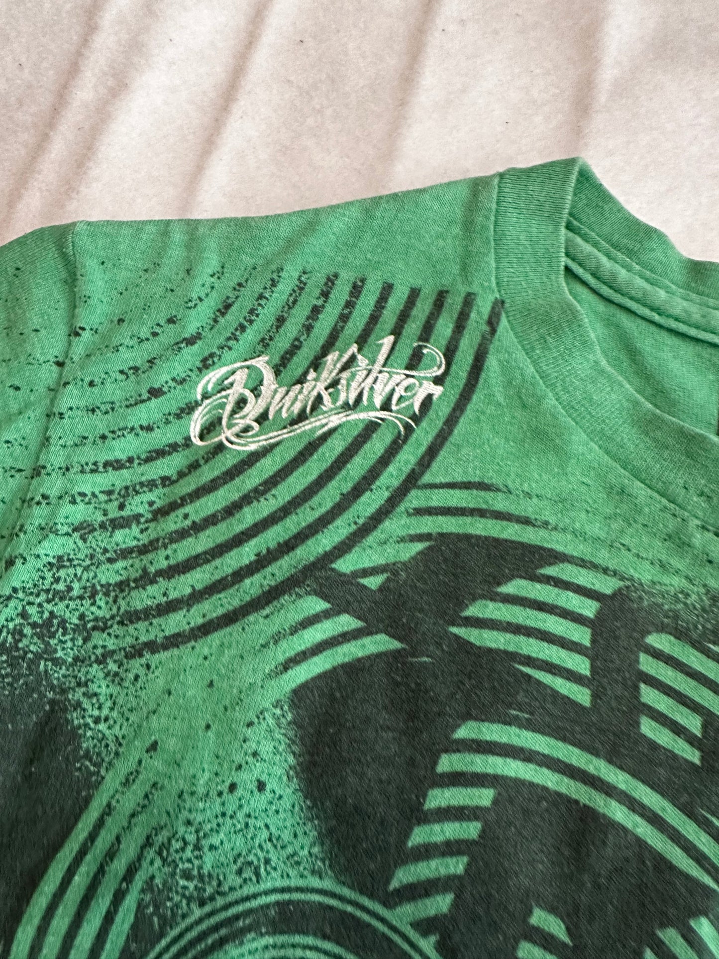 Green Quiksilver Tee