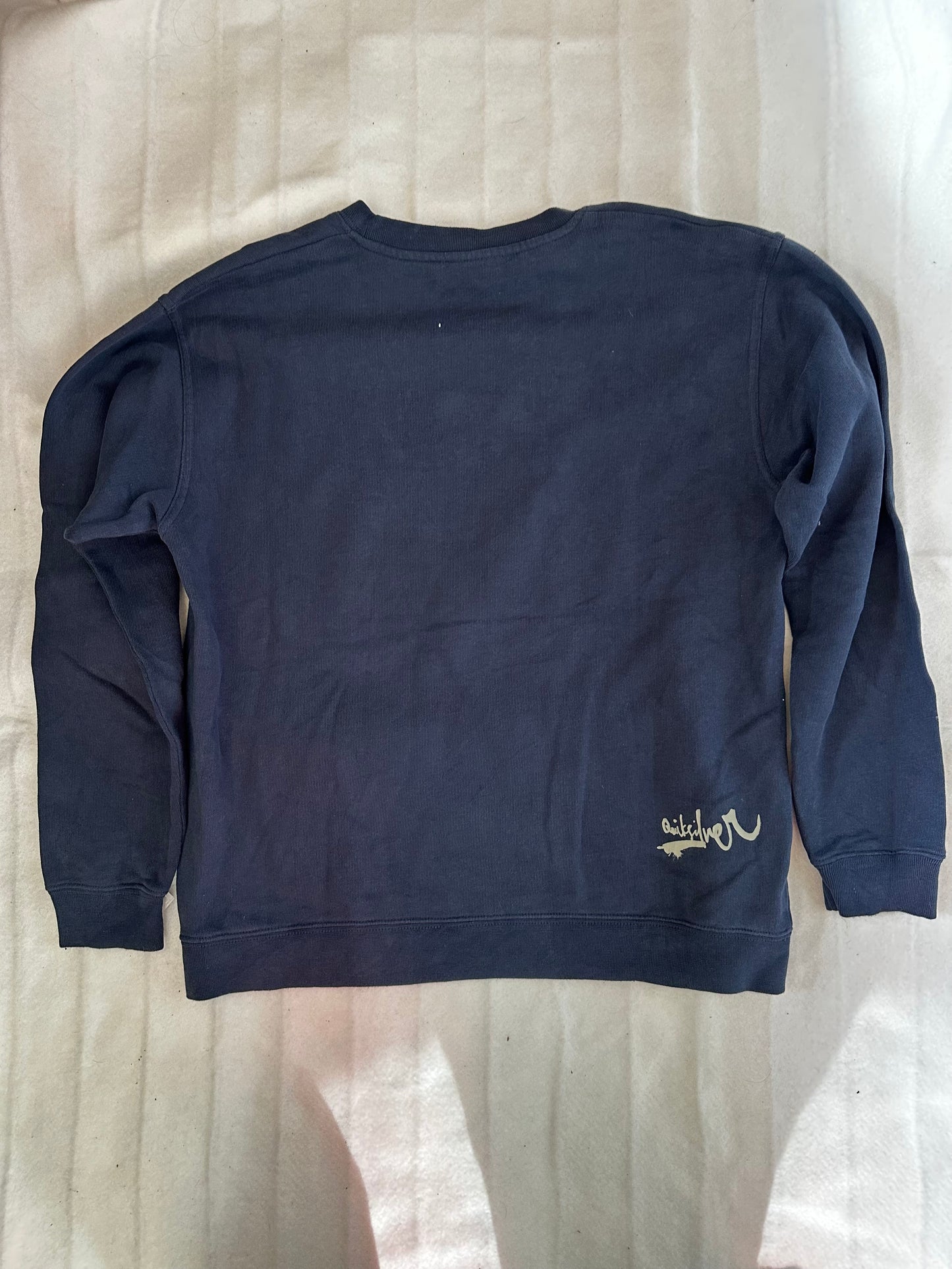 Quiksilver Camo Splatter Crew Jumper Size 16