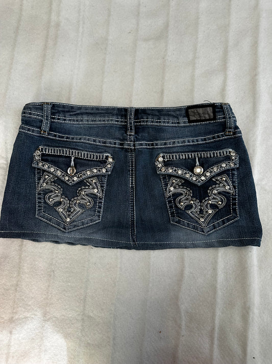 Earl Jean Mini Skirt 10’