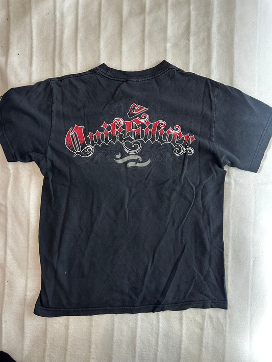 Black & Red Quiksilver Tee