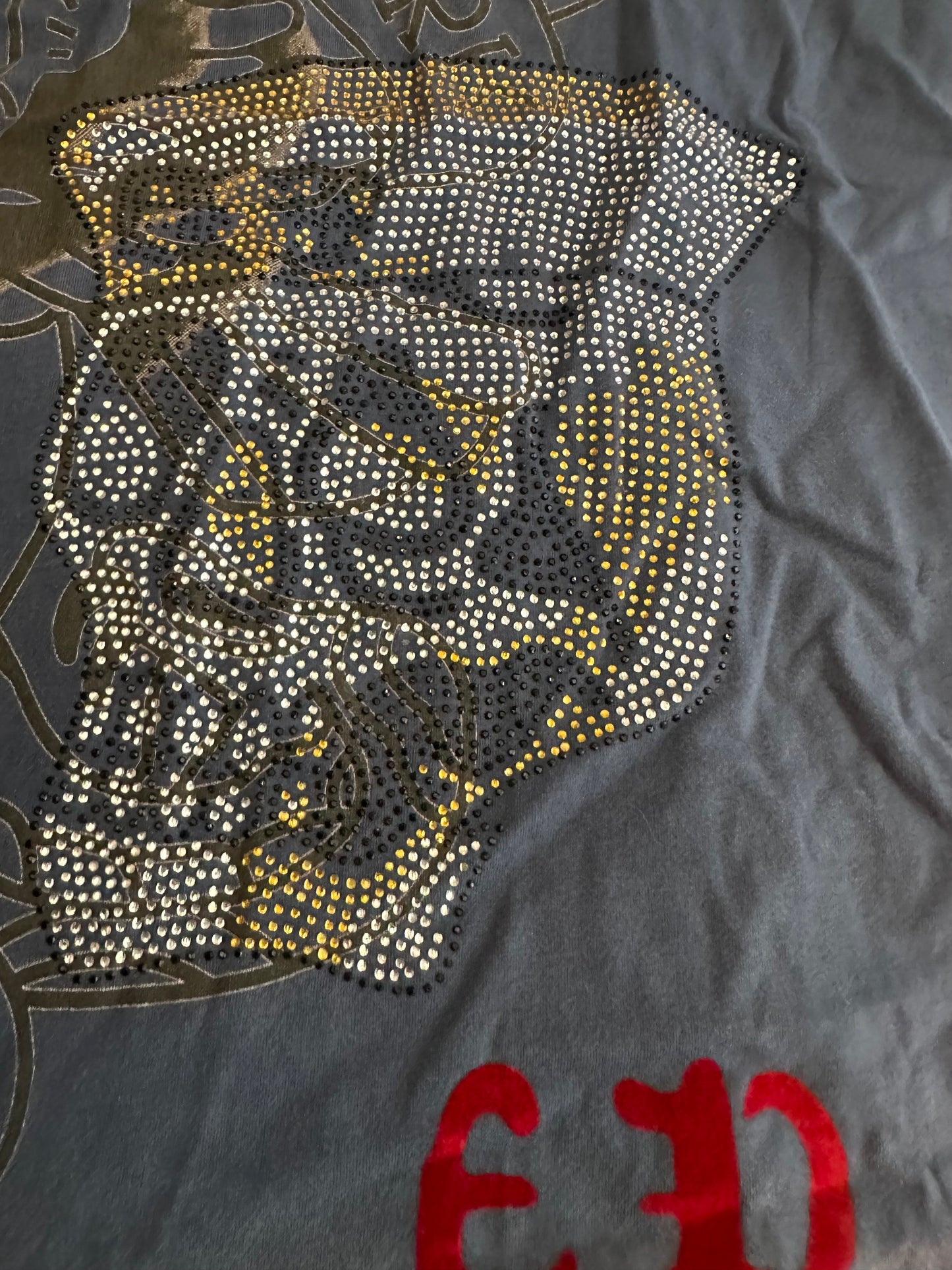 Diamonted Ed Hardy Tee