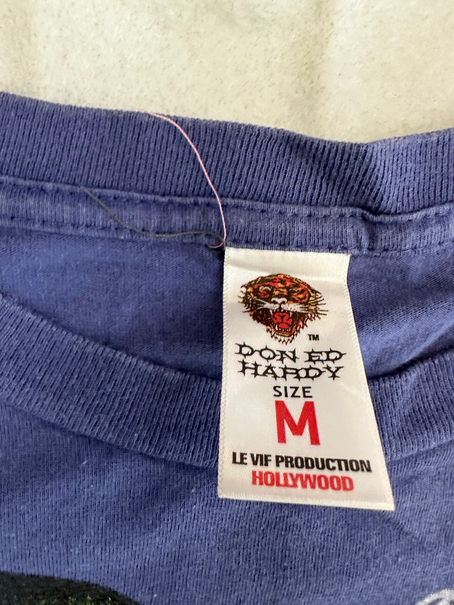 Ed Hardy Fitted Long Sleeve Top