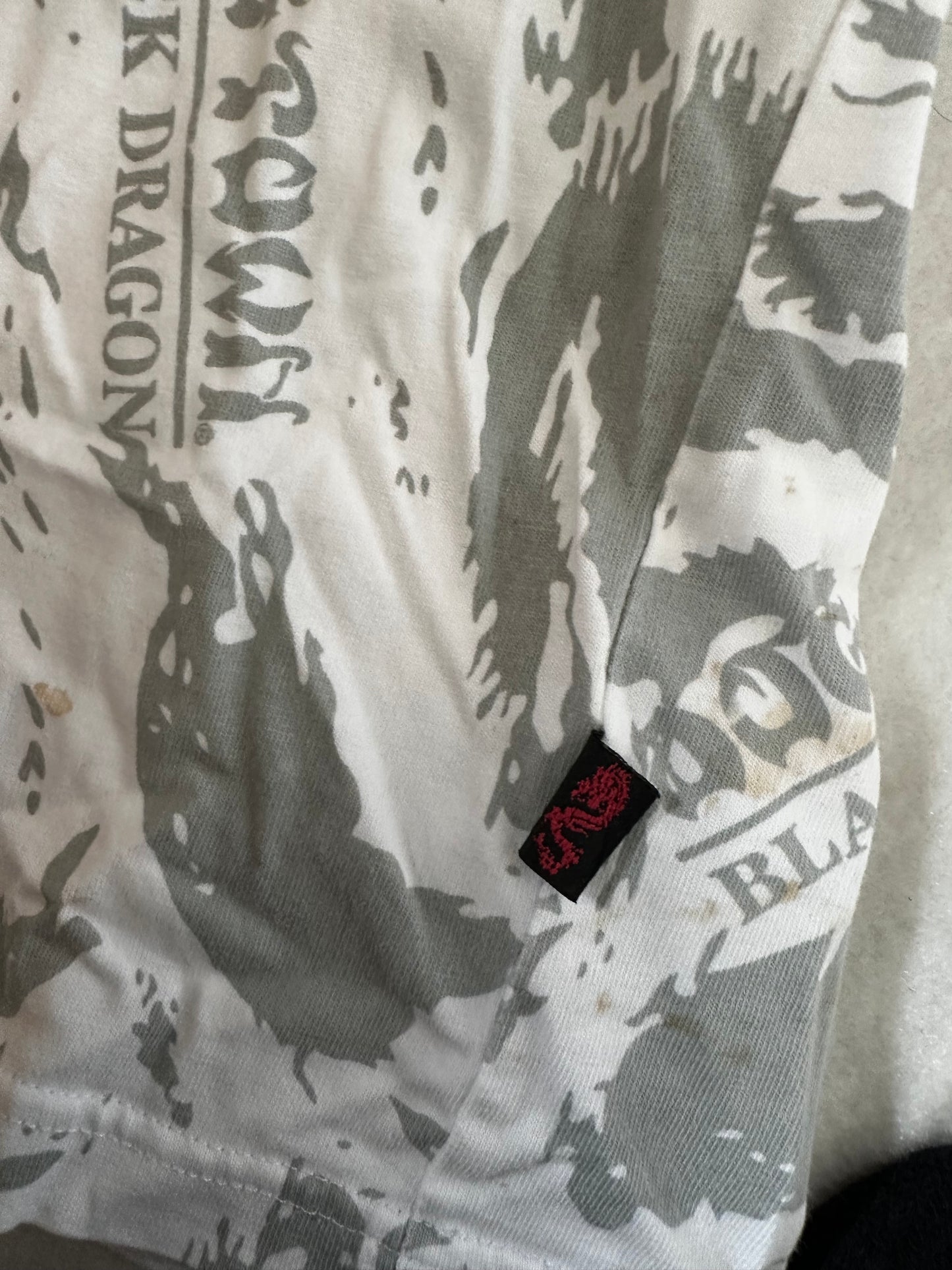 Rare 90s Dog Town Black Dragon Tee XL