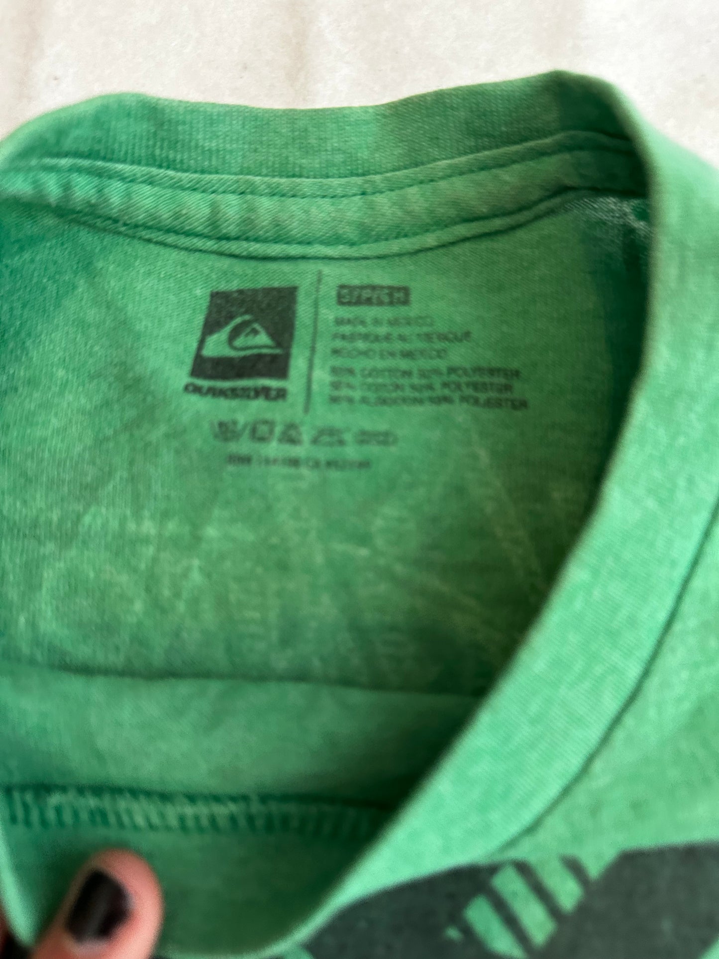 Green Quiksilver Tee