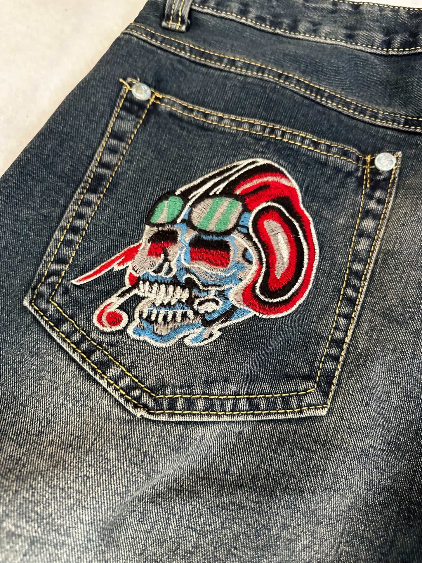 Ed hardy Dark Washed Jorts